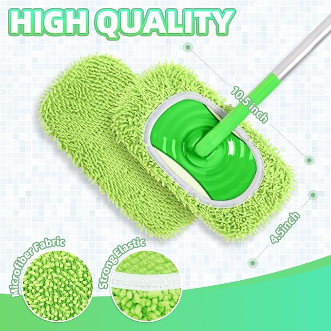 8 Pack Reusable Mop Pads Compatible - Image 3