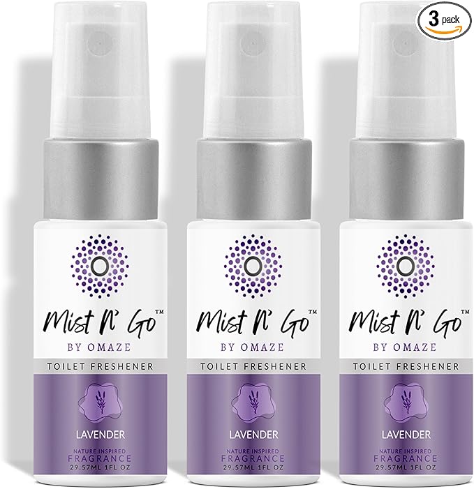 Mist N’ Go by Omaze Travel Bathroom Spray by MISTNGO
