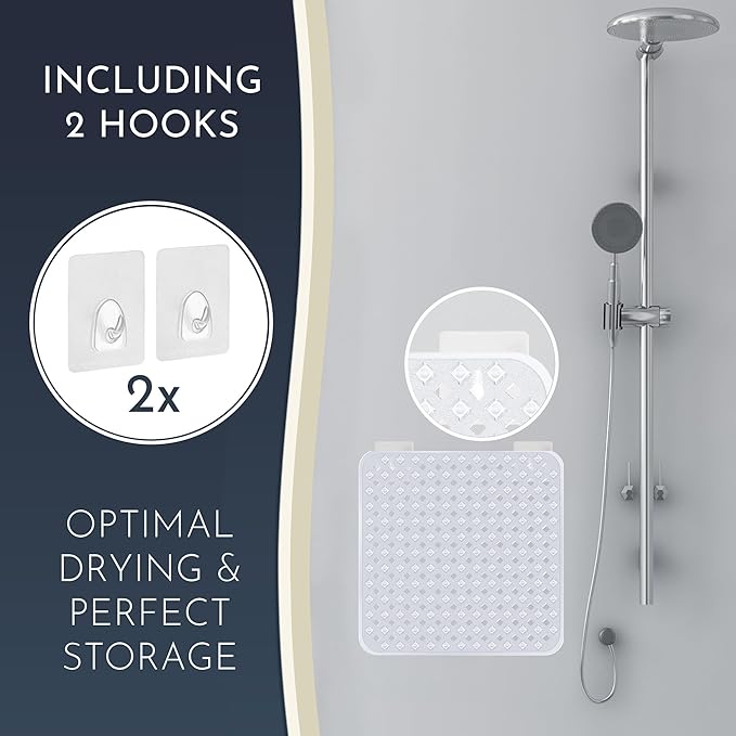 Homerella Anti Slip Shower Mat | Anti Mold Non Slip Bathtub Mat - Image 4