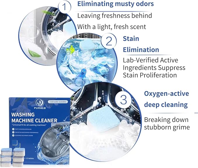 Washing Machine Cleaner Tablets - Image 4