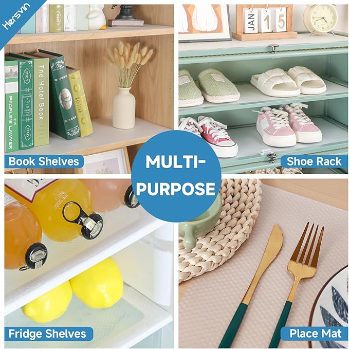 Shelf Liners Drawer Liner for Kitchen Cabinets Non-Adhesive Non Slip, - Image 6