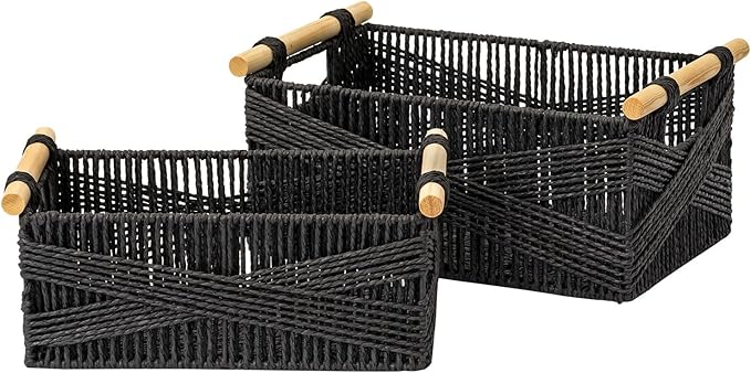 LA JOLIE MUSE Wicker Storage Baskets by LaJol%C3%ADeMuse