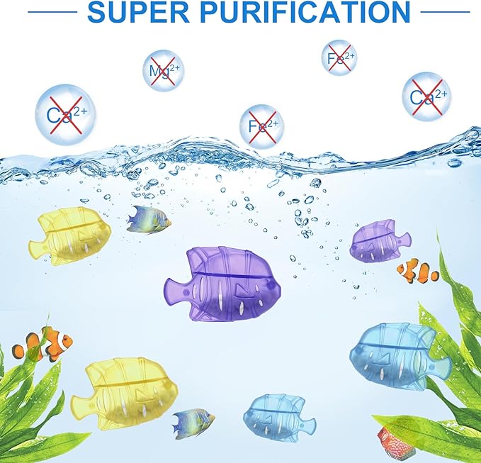 10PC Humidifier Cleaner Fish Universal Humidifier Tank Cleaner Works in All - Image 3