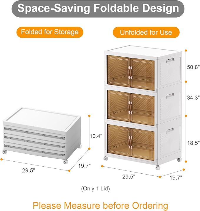 Extra Large Stackable Storage Bins - Image 6