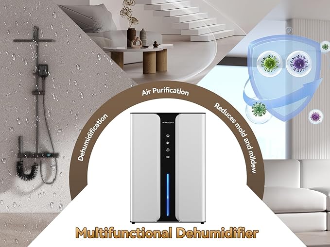 95oz Home Dehumidifier, Quiet dehumidifier - Image 3