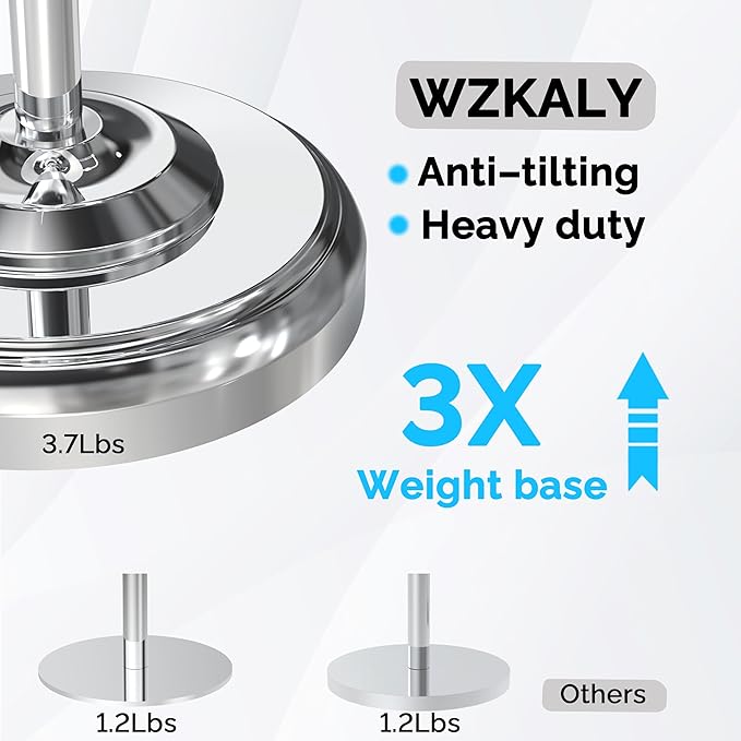 Freestanding Toilet Paper Holder Stand - Image 5
