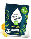 Puracy Dishwasher Pods, Natural Dishwasher Detergent, Free & Clear Dish tabs by Puracy