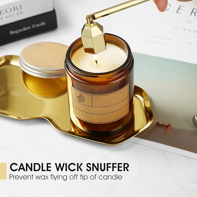 PATOISE 4 in 1 Candle Accessory Set, Wick Trimmer, Candle Snuffer, Wick Scoop - Image 3