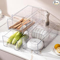 PeJeyiee Clear Stackable Refrigerator Organizers and Storage Drawers by Unknown