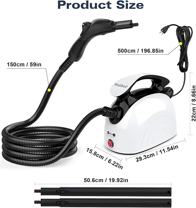 Steam Cleaner, Handheld Steamer - Image 7