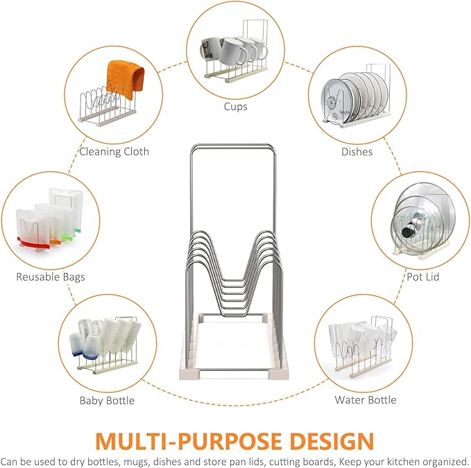 Reusable Bag Drying Rack, Silicone Bag Drying Rack, Plastic Bags Dryer Rack - Image 3