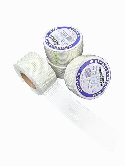 Drywall Repair Tape Fiberglass Mesh Self-Adhesive Drywall Joint Tape 2 in x 100 - Image 2