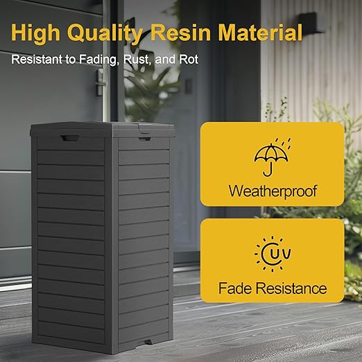 31 Gallon Outdoor Trash Can - Image 2