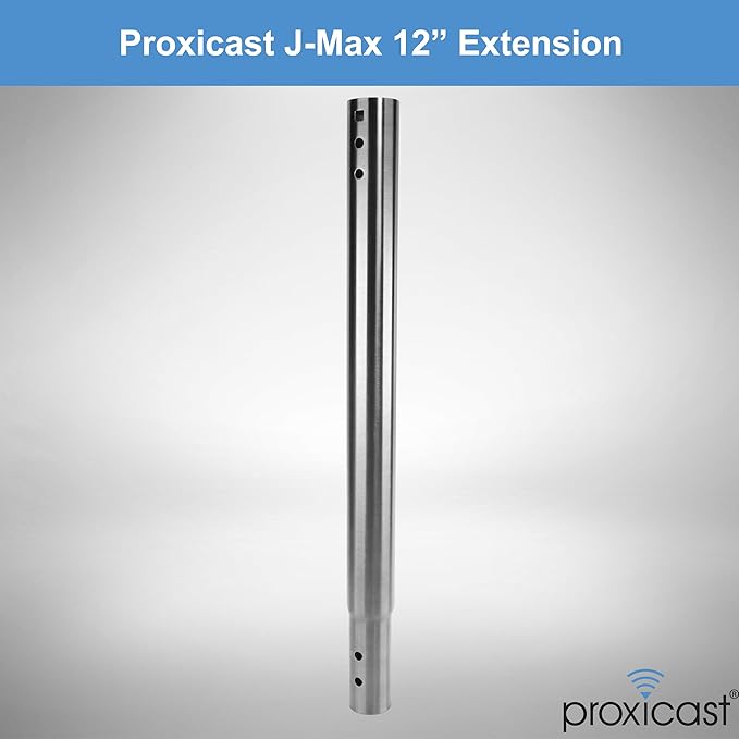 12 inch Stainless Steel Extension Pole - Image 2