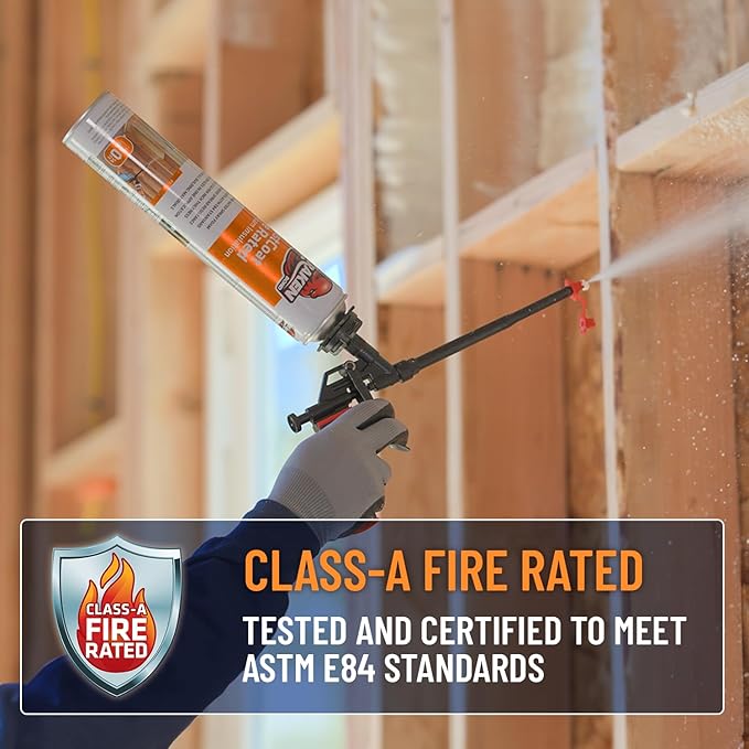 Kraken Bond Fastcoat Fire Rated Spray Foam Insulation Kit Closed Cell in a Can - Image 2