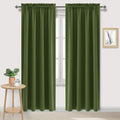 DWCN Blackout Curtains Room Darkening Thermal Insulated Bedroom Curtains Window by DWCN
