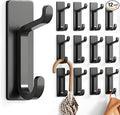 pickpiff 12 Pack Wall Hooks for Coat and Towel: 13LB Adhesive Door Hanger Stick by pickpiff