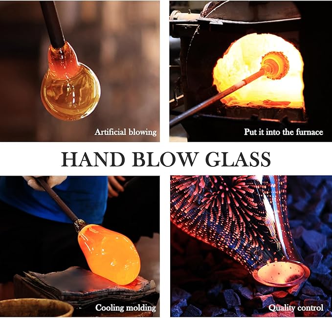 Porseme 150ml Essential Oil Diffuser Glass Color Changing Aroma Air Diffusers - Image 5