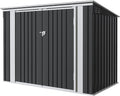 Greesum 5.8x3.3 FT Outdoor Storage Shed Metal Garbage Shed by BuynowfromGreesum