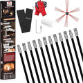 39 Feet Chimney Sweep Kit, Chimney Cleaning Kit by cleancraft