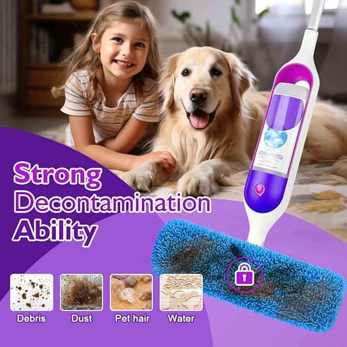 Reusable Mop Pads for Swiffer PowerMop, 8 Pack Microfiber Mop Pad Refill - Image 5