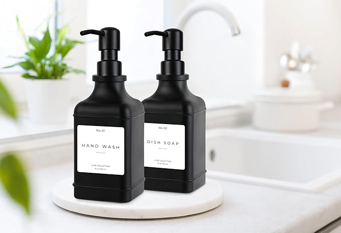 Emerson Essentials Soap Dispenser, Dish Soap Dispenser, Soap Dispenser Bathroom - Image 4