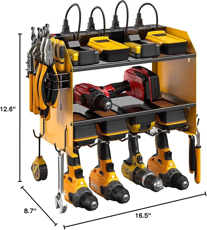 CCCEI Set Power Tool Organizer Wall Mount - Image 8