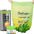 Compostable Bags, Trash bags 13+ gallon tall kitchen, Compostable Trash Lawn & by GreFusion