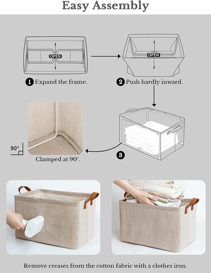 StorageWorks Storage Bins, Fabric Storage Bins - Image 9