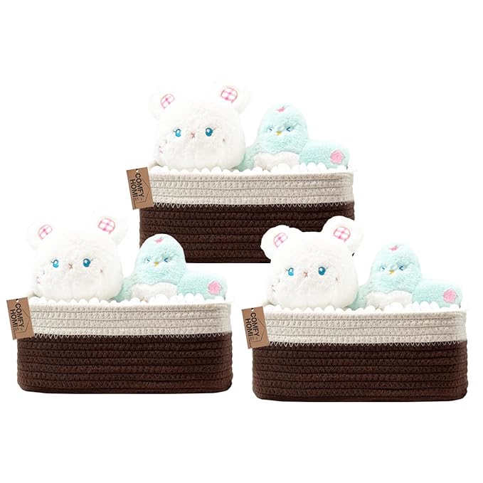 COMFY HOMI 11.5"x7.5"x4.7" Storage Baskets by COMFY-HOMI