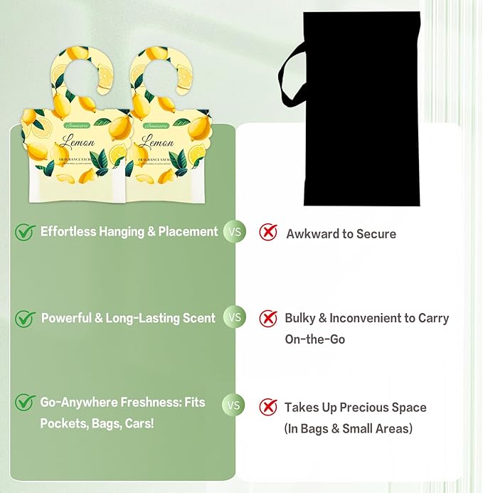15 Packs Lemon Scented Sachets Bag - Image 6