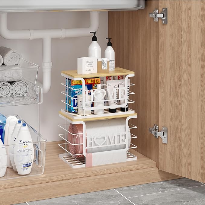 Trash Bag Holder, Thipoten Trash Bags Dispenser - Image 5