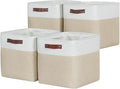 Univivi 12x12 Storage Cube Bins set of 4 Cube Organizer by Univivi