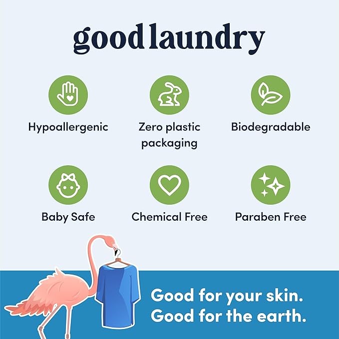 Good Laundry - Lavender Breeze Scented Organic Laundry Dryer Sheets - Natural - Image 2