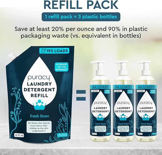 Puracy Laundry Detergent Refill - Image 6