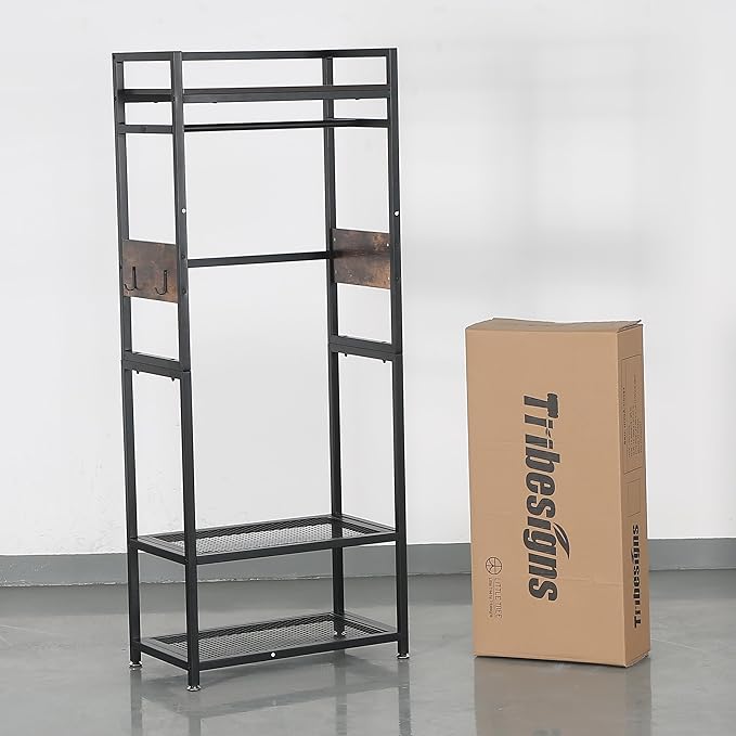 Tribesigns Small Heavy Duty Clothes Rack - Image 8