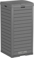 EAST OAK 38 Gallon Outdoor Trash Can | Waterproof Resin Garbage Can by EASTOAK