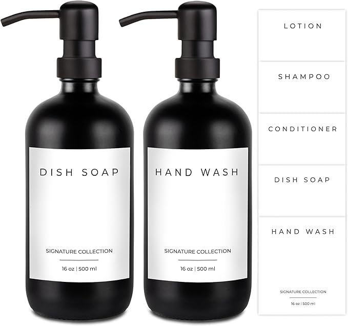 Emerson Essentials Soap Dispenser Set, Dish Soap by Emerson+Essentials