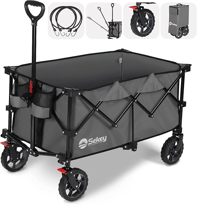 Sekey 220L Collapsible Foldable Wagon by Sekey