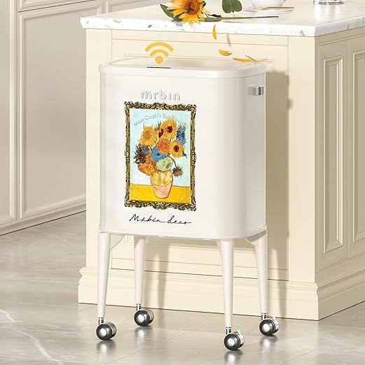 MRBIN Metal Motion Sensor Kitchen Trash Can by mrbin