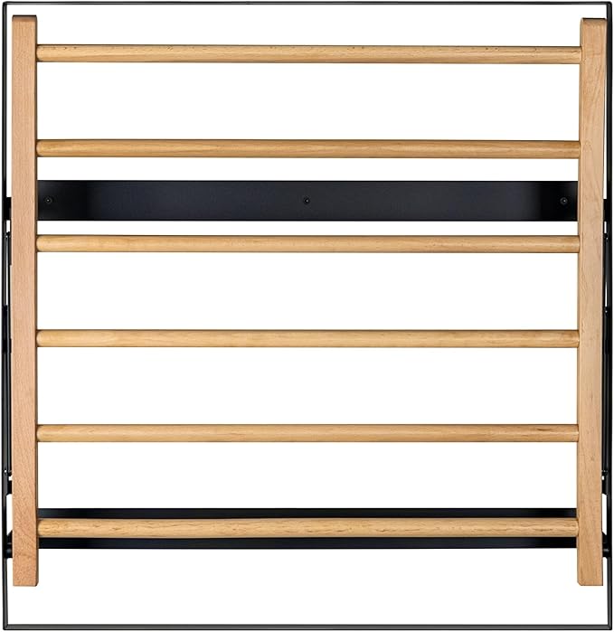 TOMACE Wall Mounted Clothes Drying Rack Laundry Drying Rack Collapsible - Image 8