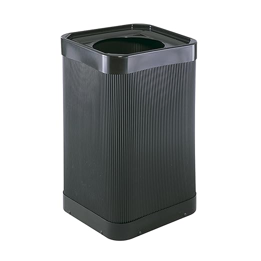 Safco At-Your-Disposal Trash Can, 38 Gallon Modern Plastic Garbage Can by SafcoProducts