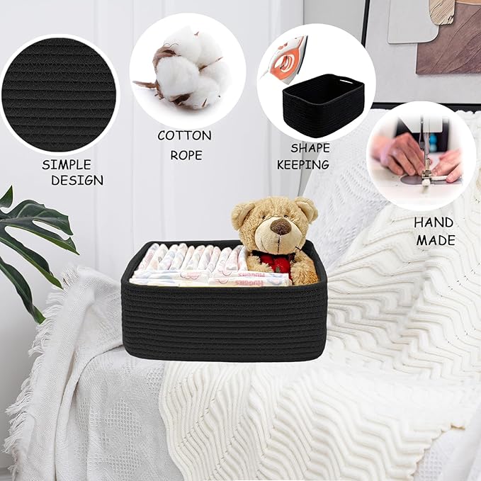 COMFY-HOMI 13" x 8.5" x 5.1" Storage Baskets - Image 8