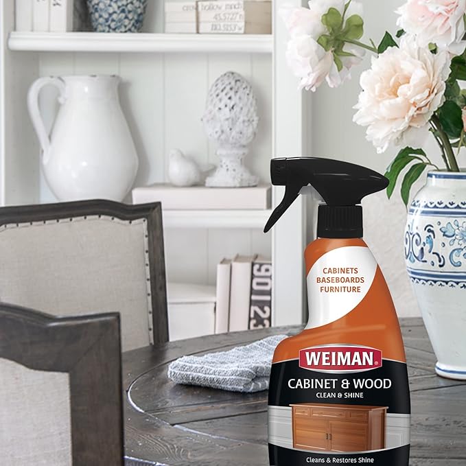 Weiman Cabinet and Wood Cleaner, Clean and Protect Spray - Image 5
