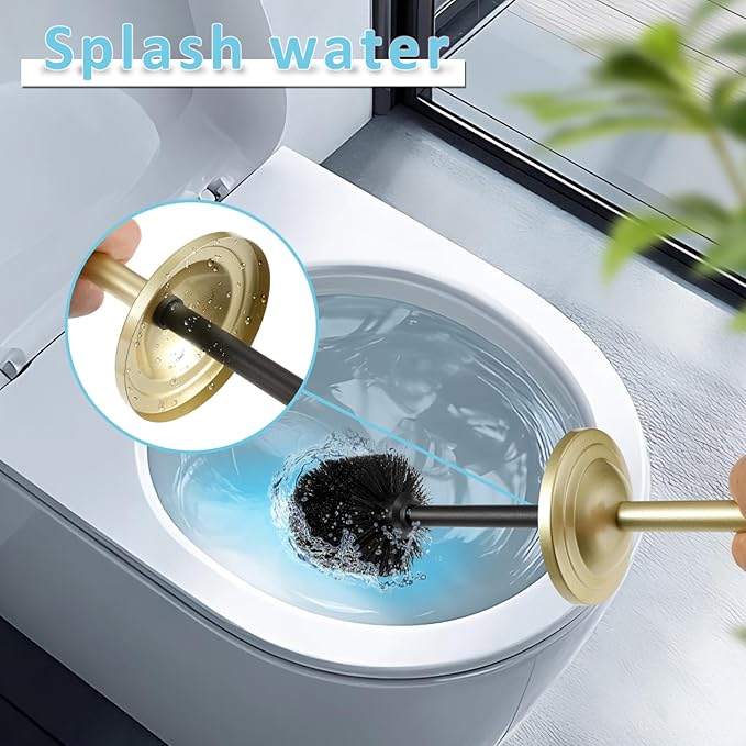 Stainless Steel 304 Toilet Brush and Holder, Toilet Bowl Brush - Image 4