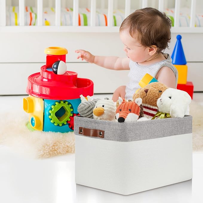 DULLEMELO Storage Baskets for Organizing, Decorative Storage Bins - Image 4