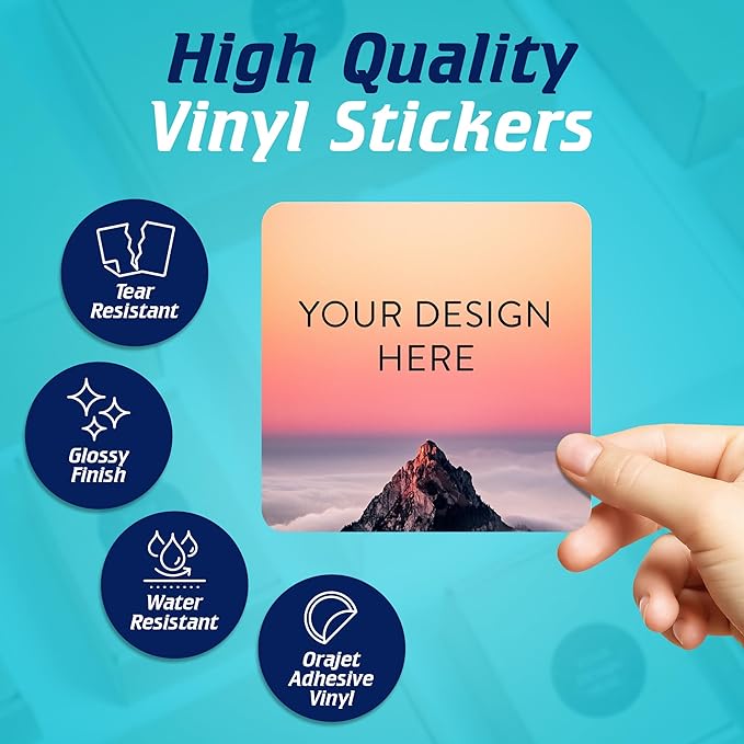 100 Custom Vinyl Stickers - Image 3