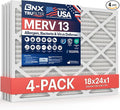 BNX TruFilter 18x24x1 Air Filter MERV 13 by BNX