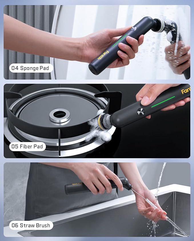 Fanttik G9 Nano Cordless Spin Scrubber - Image 5