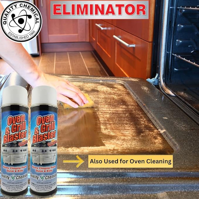 Quality Chemical Oven and Grill Blaster Heavy-Duty Oven Cleaner, Grease and - Image 3